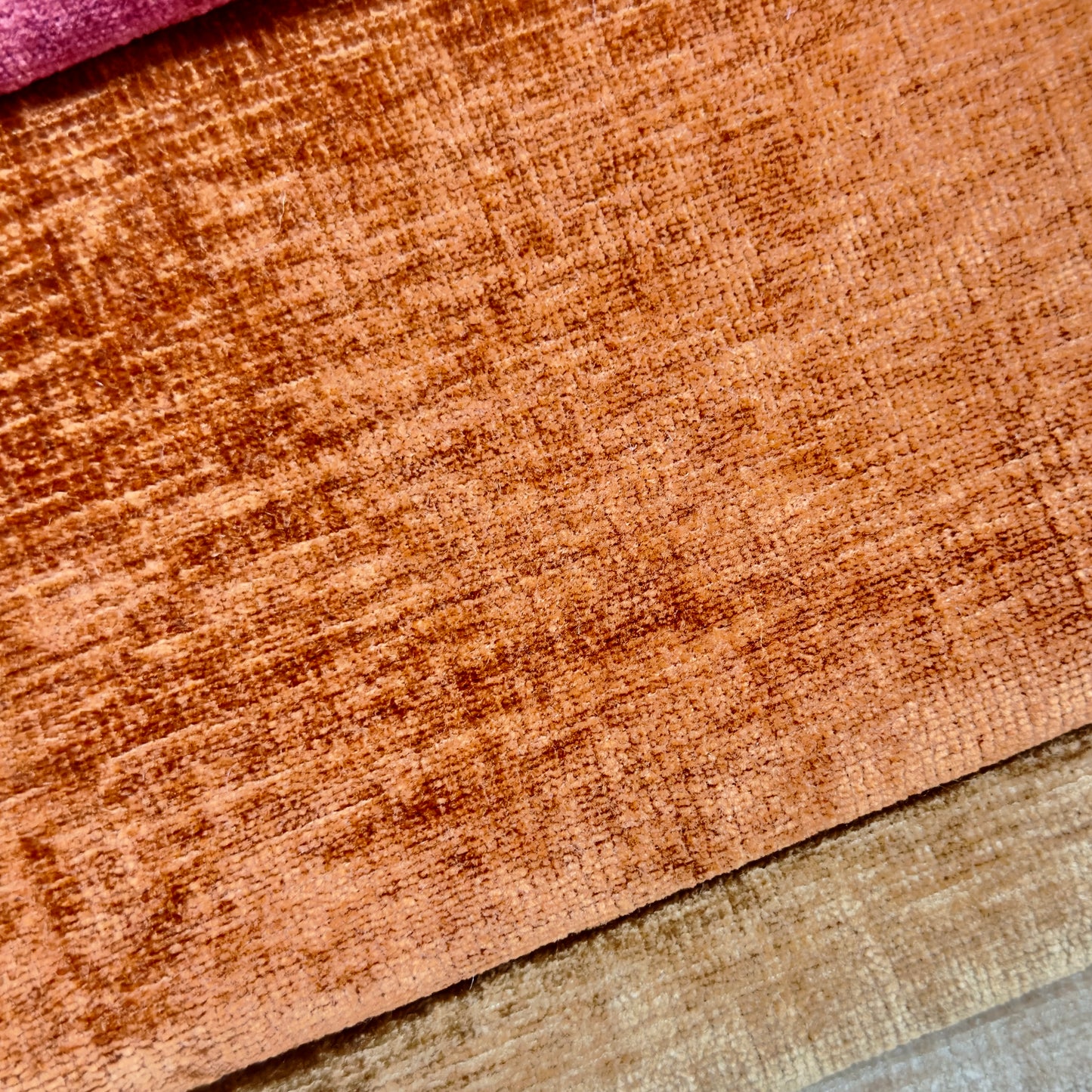 Material plușat cu reflexii, Reflect WR 11, nuanță perlată, maro