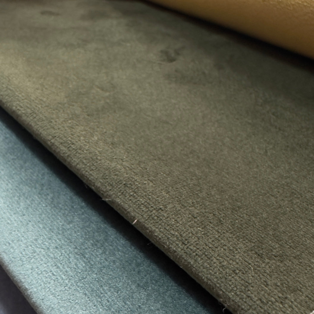 Material plușat ideal pentru tapițerie, COZY 12, verde