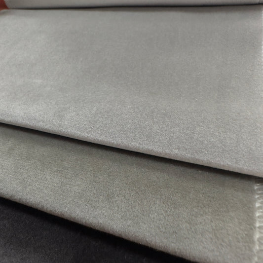 Material plușat ideal pentru tapițerie, COZY 16, gri deschis