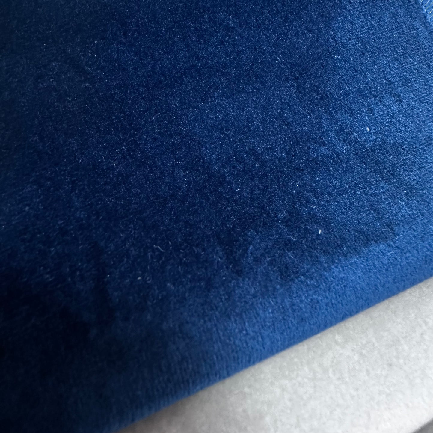 Material plușat ideal pentru tapițerie, COZY 14, albastru regal
