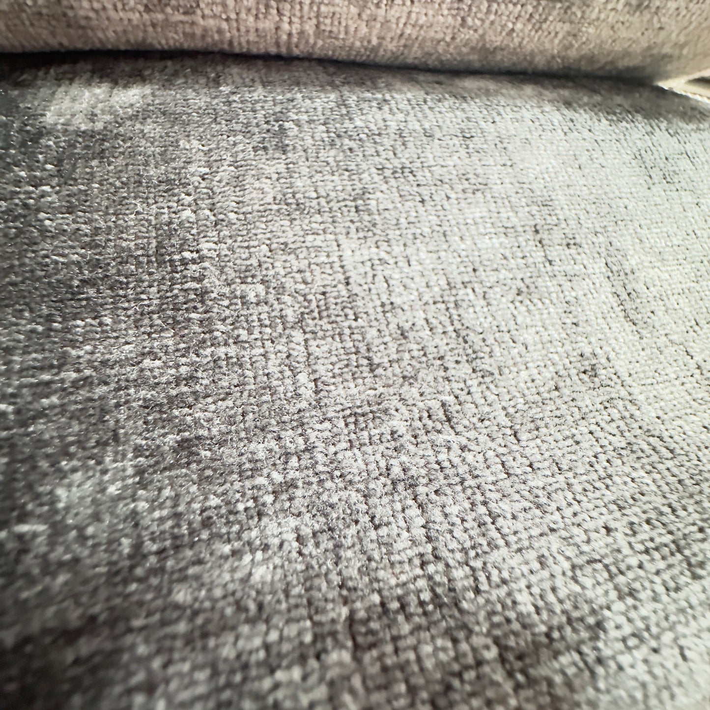 Material plușat cu reflexii, Reflect WR 21, nuanță perlată, gri graphite