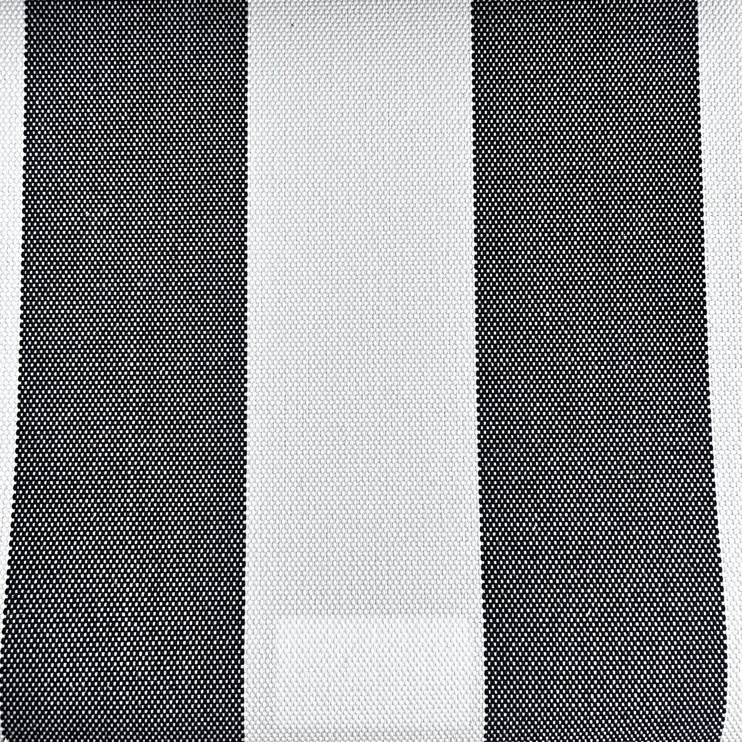 Material pentru exterior, alb cu dungi late negre