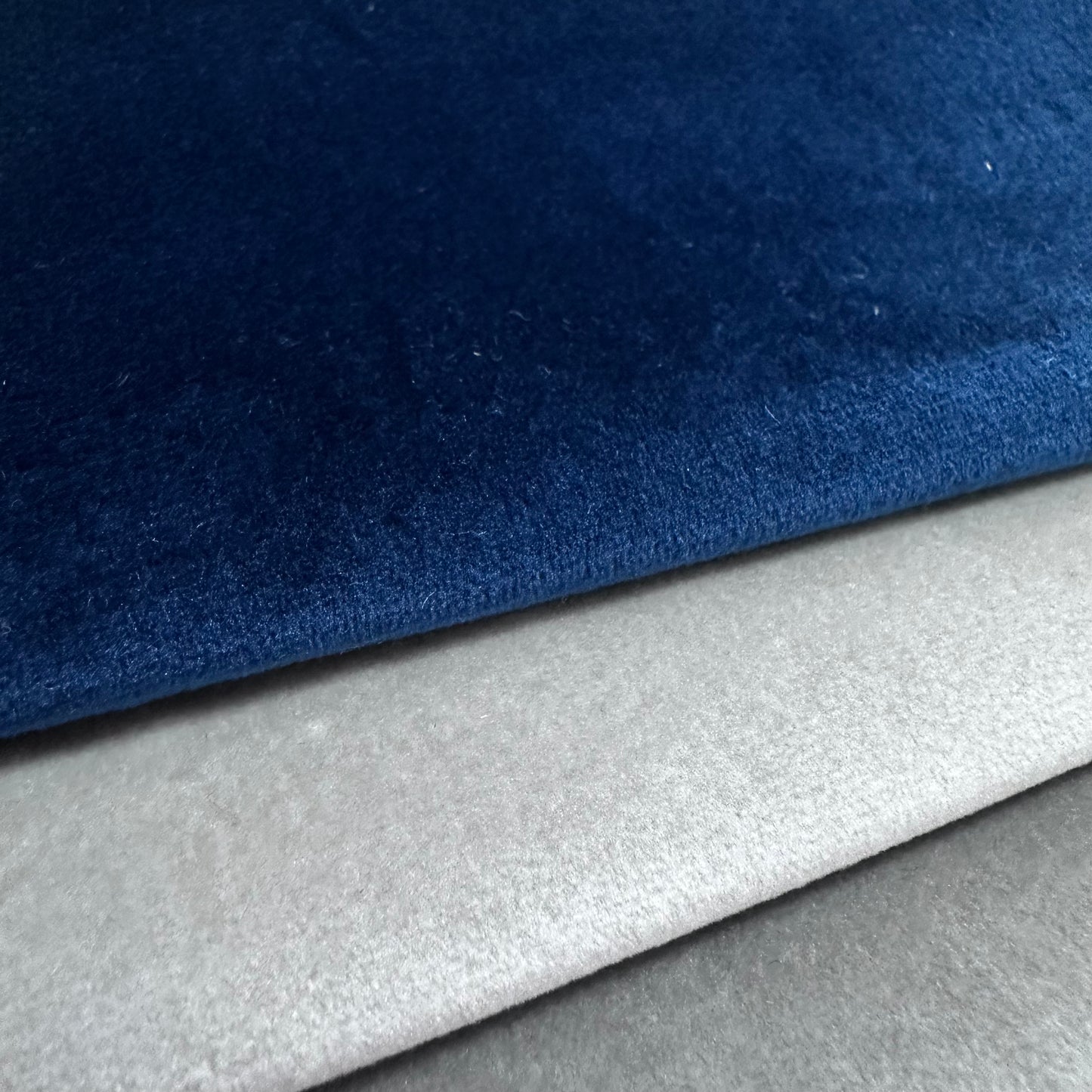 Material plușat ideal pentru tapițerie, COZY 14, albastru regal