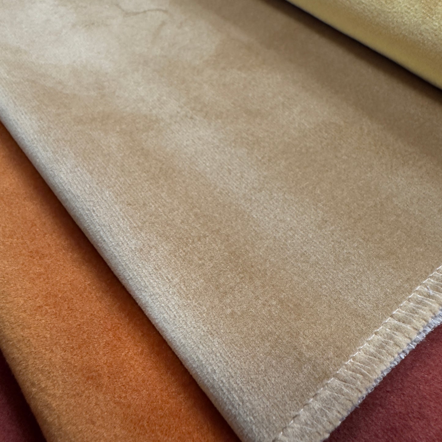 Material plușat ideal pentru tapițerie, COZY 04, bej