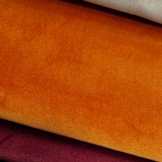Material plușat ideal pentru tapițerie, COZY 10, portocaliu