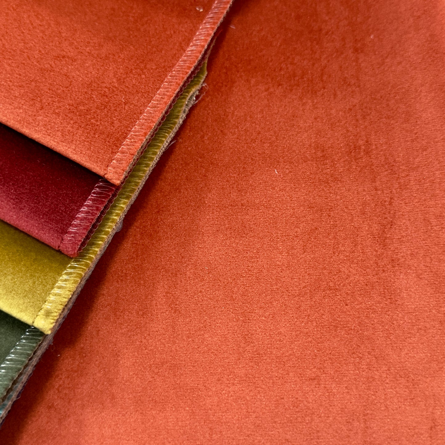 Material plușat ideal pentru tapițerie, COZY 22, maro cărămiziu