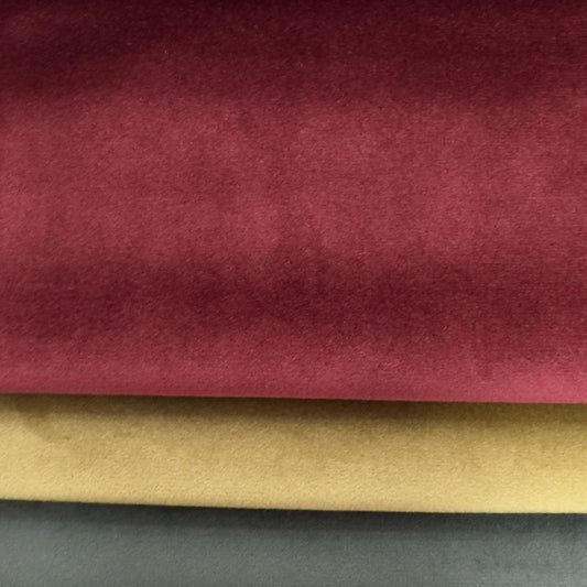 Material plușat ideal pentru tapițerie, COZY 11, vișiniu